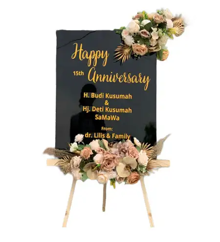 Papan Bunga Akrilik Pedagung