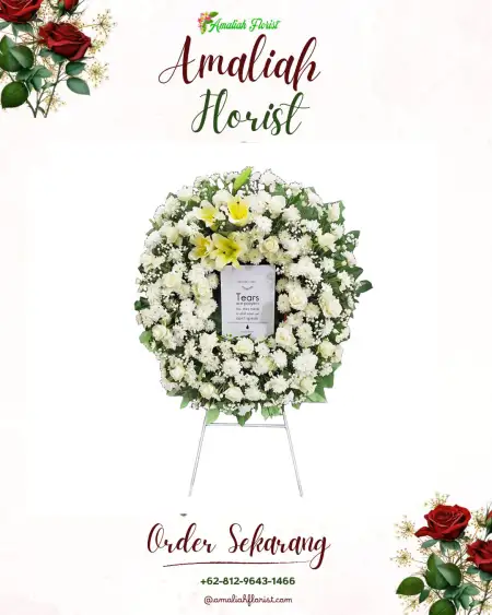 Krans Bunga Duka Pedagung